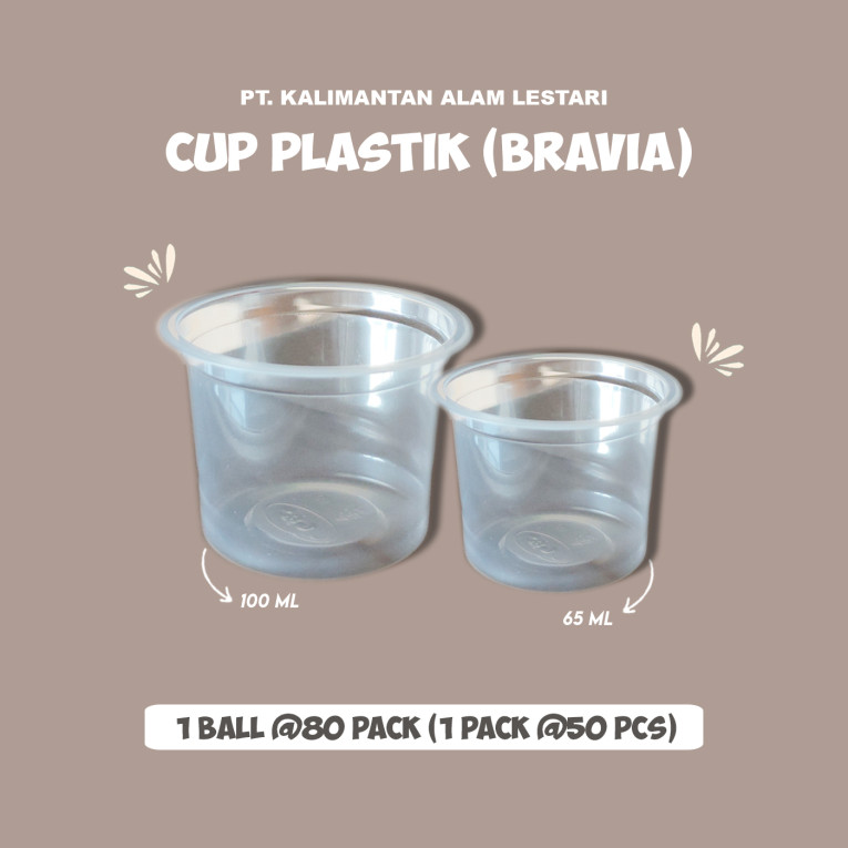 [Bravia] - Cup Plastik