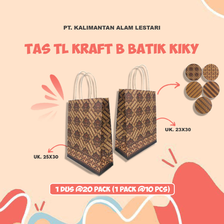 [Kiky] - Tas TL Kraft Batik