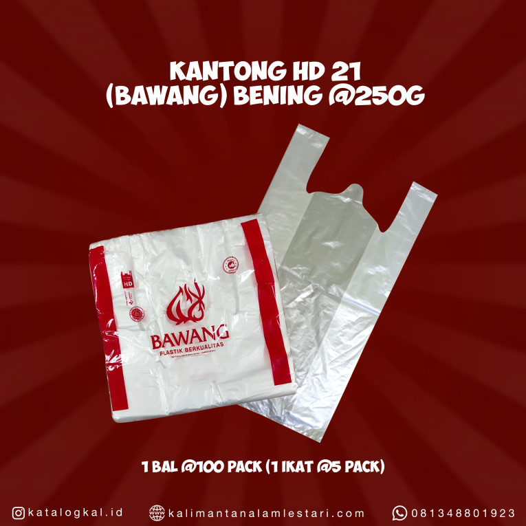 [Bawang] - Kantong HD 21 Bening