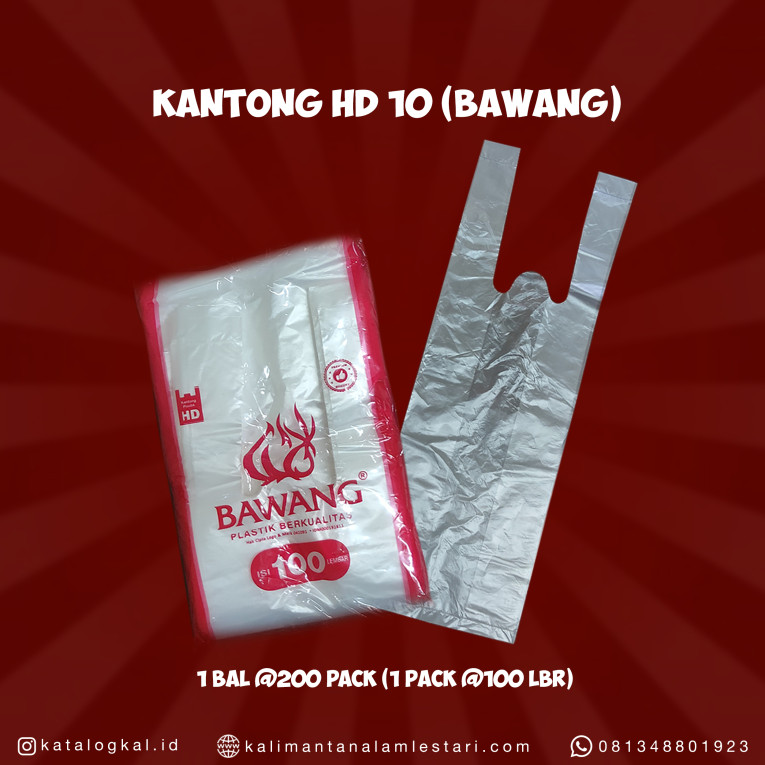 [Bawang] - Kantong HD 10 Merah