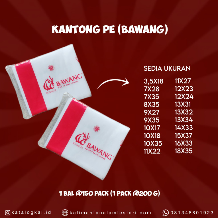[Bawang] - Kantong PE