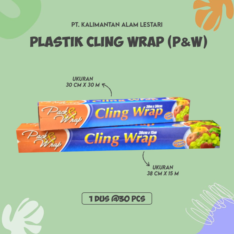 [P&W] - Plastik Cling Wrap