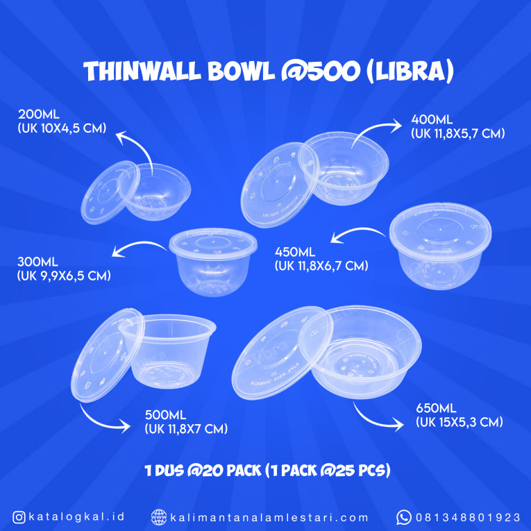 [Libra] - Thinwall Bowl @500