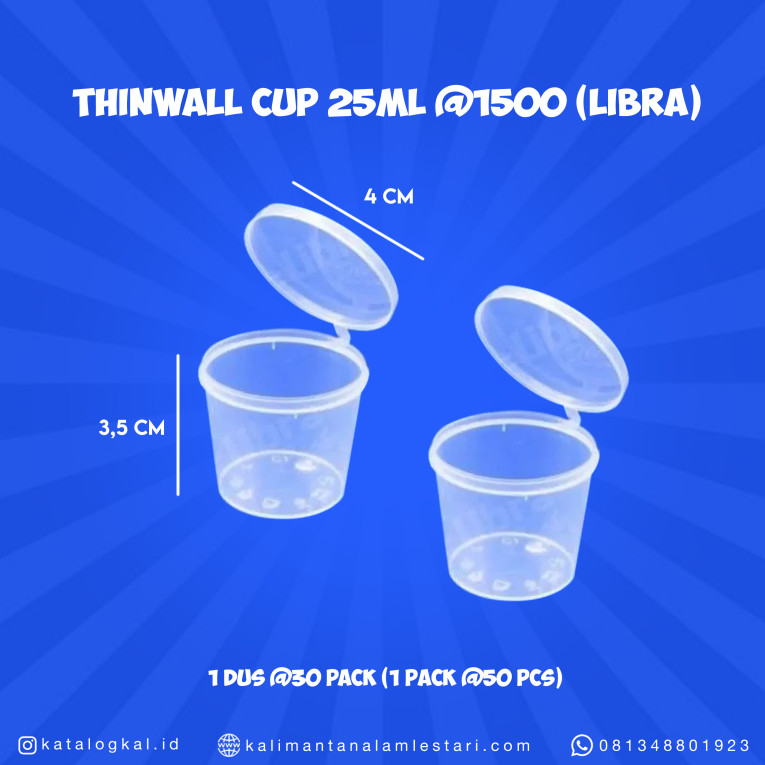 [Libra] - Thinwall Cup 25ml @1500