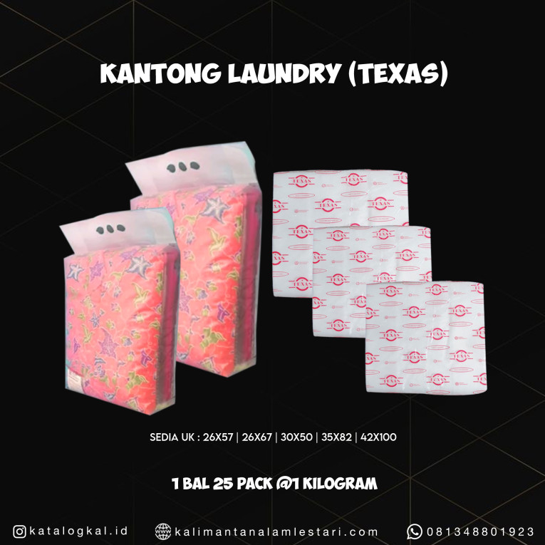 [Texas] - Kantong Laundry HD (Pack)