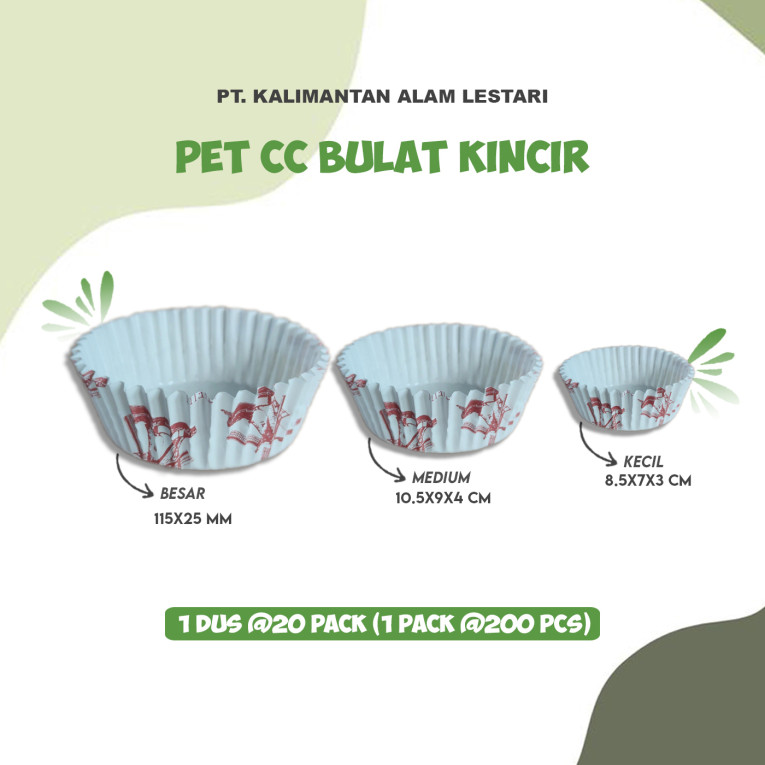 [Best Fresh] - Pet CC bulat kincir