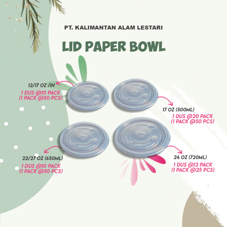 [T.M] - Lid Paper Bowl