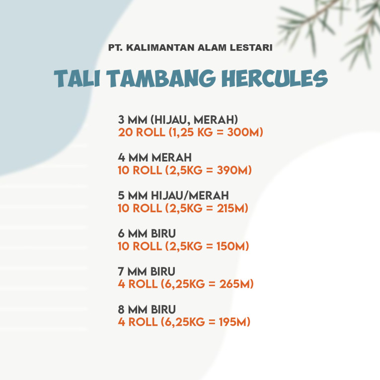 [Hercules] - Tali Tambang