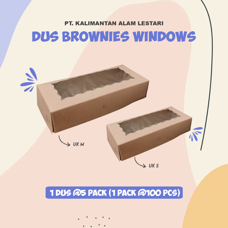 [Mantap] - Dus Brownies Window