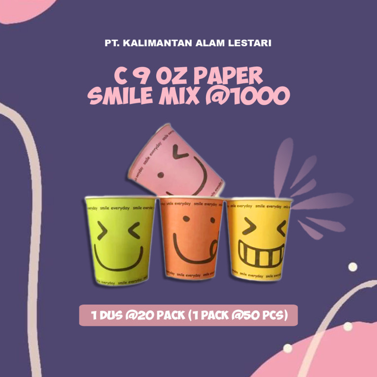[Starindo] - Paper Cup C 9oz @1000