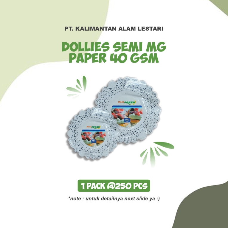 [Best Fresh] - Dollies Semi MG Paper 40 GSM (Pack)