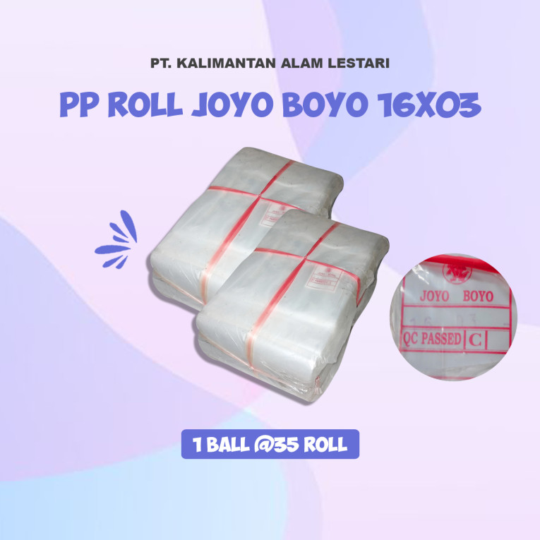 [Joyo Boyo] - Plastik PP Roll 16x03