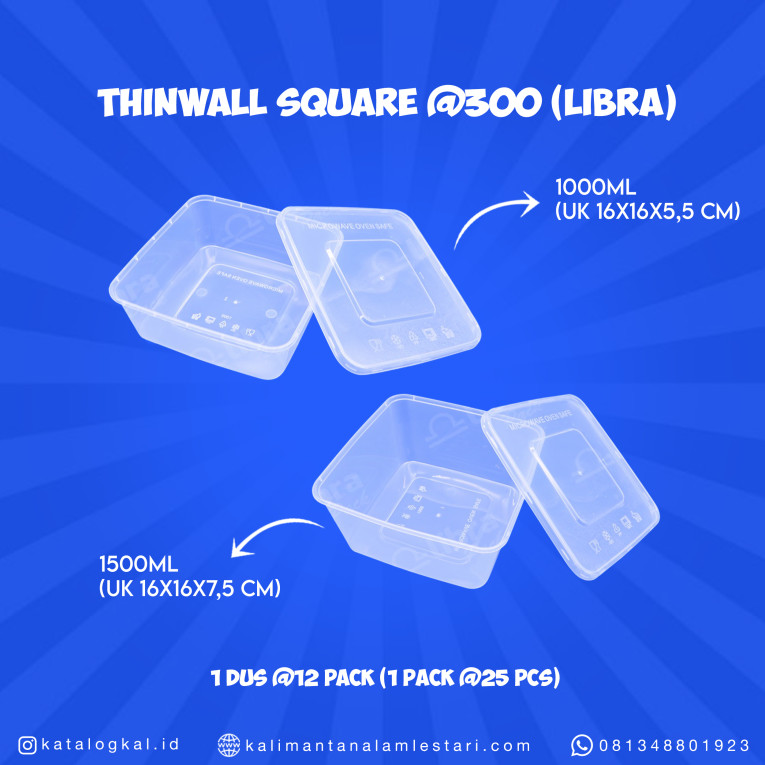[Libra] - Thinwall square @300